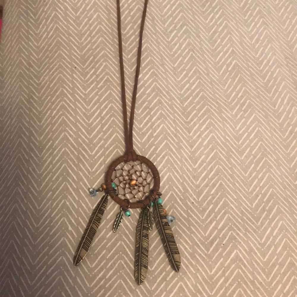 Dream catcher necklace